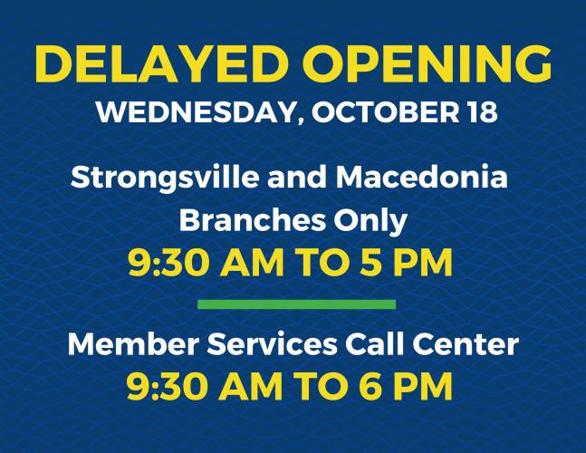 Delayed Opening: Strongsville, Macedonia and Call Center on October 18 ...